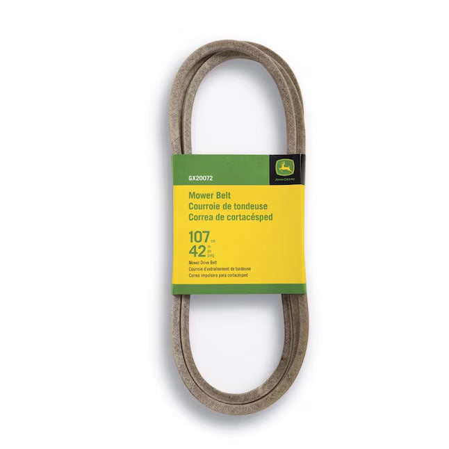 thumbnail image 2 of GX20722 Deck Drive Belt – Fits John Deere L120, 145, X140, X165 – Quality Branded (Dunlop/Medway/Mecaline) 2 of 4